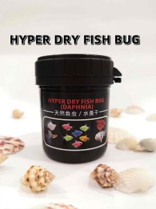 HYPER DRY FISH BUG HIGHT PROTEIN 62% Suitable Small fish Guppy  MollyZebraSwordtailsBettaAngel fish and etc