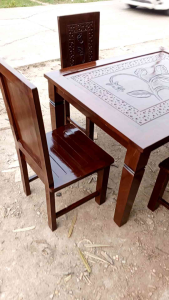 Meja Makan Kayu Jati & Cahaya Jati Furniture