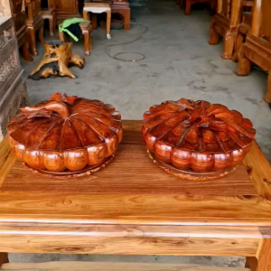 Khay đựng bánh kẹo tết bằng gỗ hộp đựng mức tết gỗ hương đỏ Gia Lai