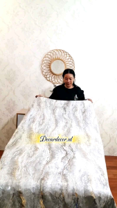 Taplak Meja Marmer Waterproof Taplak Meja Makan Meteran