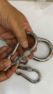 คาราบีนสกรูเกลียวล็อคขนาดเอ็ม681012 แสตนเลสเกรด304