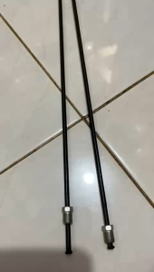 PIPA SELANG REM BESI NEPEL 10 PANJANG 40cm