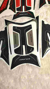 Tankpad & Sidepad Aerox: Timbul, Elastis & Mengkilap