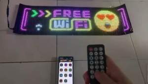 LED MATRIX PANEL DIY 16PIXEL 32PIXEL WATERPROOF SIGN RUNNING TEXT RGB SERBAGUNA KENDARAAN TOKO