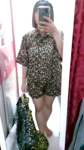 Kemeja One Set Macan Jumbo / Atasan 1 set Baju Dan Celana Premium