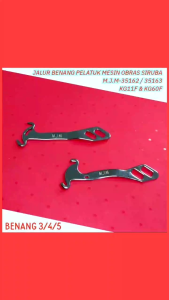 KG60F / KG11F Jalur Benang pelatuk Mesin Jahit Obras Industri SIRUBA F MJM-35163 / 35162