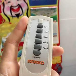 REMOTE Điều Khiển Quạt Senko Hàng Chính Hãng. Dùng Cho Quạt Treo Tường Và Đứng Hãng Senko