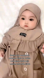Baju Gamis Anak Perempuan Usia 0-4 Tahun
