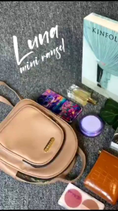 Luna Mini Backpack - Tas Ransel Wanita/Slingbag Wanita/2 in 1 Ransel dan Slingbag