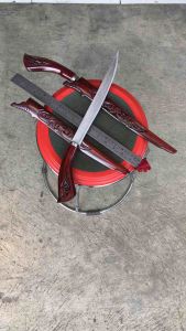 TERLARIS PISAU BADIK UKIR RASAMALA PISAU DAPUR