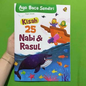 Buku Dongeng Cerita Anak Belajar Islam Islami Ayo Baca Sendiri Kisah 25 Nabi Dan Rasul Anak Tk Paud Full Color