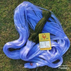 มองใยบัวตาข่ายดักปลา200เมตร ใยบัว0.15 (ลึก 20/25/30/40/50/75/100ตา) (ขนาด 2เซน-16เซน) รุมเชือกบนพร้อมใช้งาน