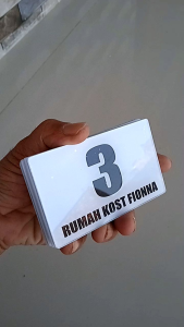 Nomor Pintu Kamar Kos Hotel Penginapan Homestay
