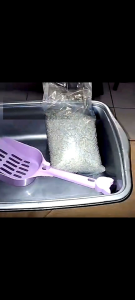 Paket Hemat Litterbox Bak Pasir & Sekop: Toilet Kotak Kotoran Kucing