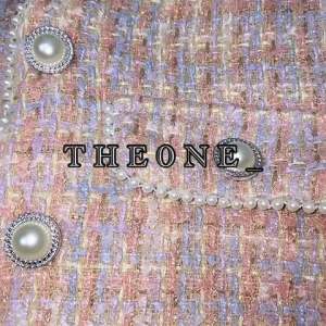 Feminine Sweety Blazer Tweed Soft Pink Rainbow S-XL