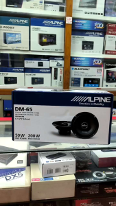 ลำโพงรถยนต์ ALPINE DM-65 ขนาด 6.5" แกนร่วม 2 ทาง สัญชาติ🇯🇵