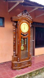 PROMO ALMARI JAM HIAS KAYU JATI