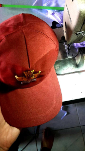 topi SD anak tutwuri murah berkualitas logo bordir