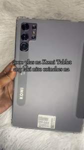 KOMI HOT 6G 10inches Dual Sim 5G Android Tablet 16GB 512GB RAM Memory with Freebies