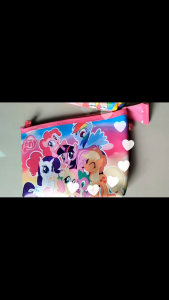 TAS Pouch Selempang Serbaguna Kotak Kosmetik Pensil dengan Warna Warni Cerah Cocok digunakan sebagai tempat pensil