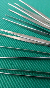 Pinset Anatomi Cirurgis Stainless 18.5 cm / Pinset Bergigi Cirurgis Medical 18 cm