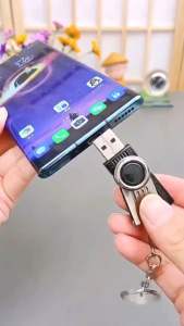 Non Kabel OTG Converter 2in1 USB 3.0 To Micro USB - Type C Data Converter