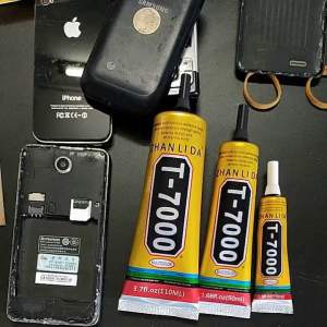Lem Touchscreen LCD T7000 15ML & Lem Housing Casing Kaca Kamera