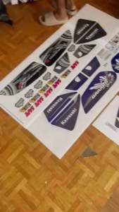 Kawasaki Barako 2 Sticker Decals