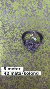 Jerat racik jaring perangkap jebakan ruak ruak 5 meter 42 mata/kolong