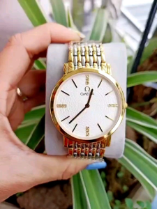 Đồng Hồ Nam size 38mm 2 kim mặt lụa 3D máy Nhật kính