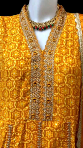 3 ชิ้น ชุด อินเดียเซ็ท พร้อมส่ง งานพิมทองปักอกกระจก อินเดีย สมัครและลดรอย ราคาถูกต้อง