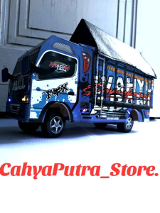 Mainan Anak Miniatur Truk Oleng  Full Lampu Kelap Kelip Harga Murah