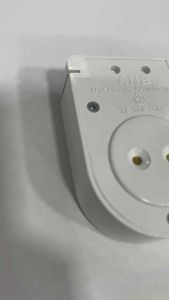 ANB ขั้วรับ หลอดนีออน T8 สปริง แบบเข้าหัว รุ่น F100 สีขาว