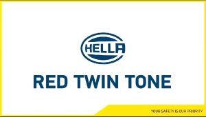 Klakson Keong Motor Mobil Hella Merah 12V