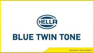 Klakson Keong Motor Mobil Hella Biru 12V