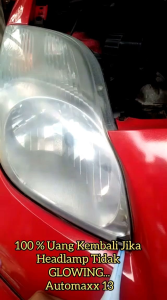 Alat Nano Burn Coating Headlamp & Liquid premier nano Burn Coating 350 ml ( Free : Aplicator Pad + Amplas 4 grit+ Lakban Kertas )