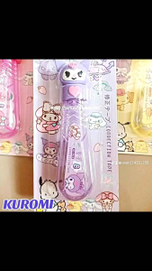 (KS) Correction Tape Import Kuromi Melody Pompompurin Cinamoroll