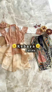 Kebaya/Kebaya Warna Sage/Kebaya Tren/Kebaya Alexa Terbaru/Kebaya Modern/Kebaya Anak