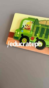 educratePH Chunky Transportation Puzzle / Puzzle Progression Jigsaw Transportation