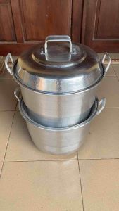 Dandang Kukus Alumunium Tegar Uk 38cm Kapasitas 7Liter