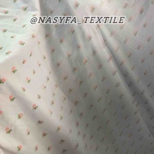 Kain katun bordir / katun bordir motif