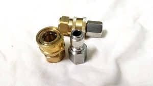 Bộ khớp nối nhanh ren 17 lắp cho máy rửa xe cao áp.