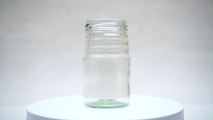 8oz (220ml) Top Ribs Round Jar - 24pcs. With Metal Caps Included