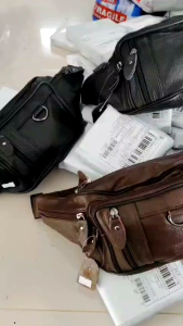 Promo Tas Pinggang Waistbag Pria Kulit Asli