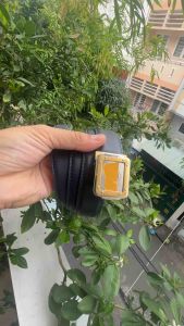 Thắt lưng 2hand nam nữ 2.8cm nhà Cạt Tia Ơ của Pháp -T402