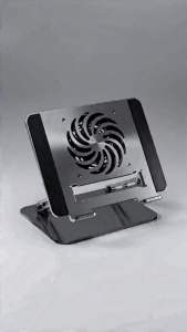 Adjustable Metal Laptop Stand 17” Heavy-Duty Foldable Notebook MacBook Tablet Holder Gaming Desk Stand Easy Carry