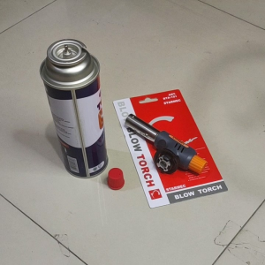 Paket Blow torch Gas portable 230 gr