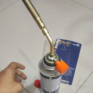 PAKET LAS GAS HI COOK ORANGE KEPALA BLOW TORCH MANUAL