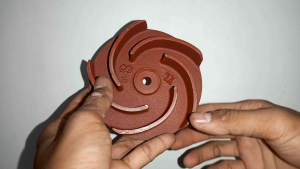 Kipas Impeller Alkon Disel SNB 50 5 Daun Bahan Besi Cor untuk Pompa Air Irigasi Sawah