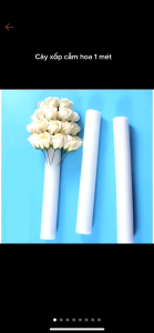 Cây xốp tròn cắm hoa To 5cm Dài 30cm - xốp cắm hoa sáp hoa lụa hoa gấu